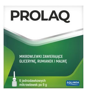 Prolaq, mikrowlewka doodbytnicza, 9 g, 6 szt