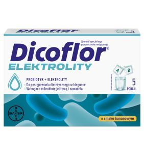 Dicoflor Elektrolity, prosz., 5 porcji (10 sasz)