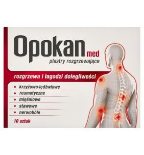 Opokan Med, plastry rozgrzewające, 10 szt.