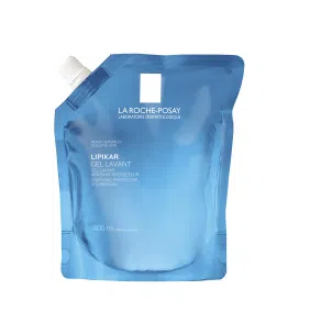 Lipikar Gel, kojący i ochronny żel do mycia twarzy i ciała, refill, 400 ml