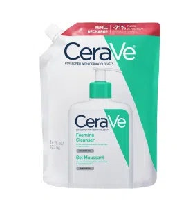 CeraVe, Oczyszczający żel do mycia twarzy i ciała, refill, 473 ml