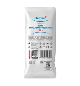 Heltiso, Wata opatrunkowa, bawełniano-wiskozowa, 100 g