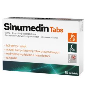 Sinumedin Tabs, tabl.powl., 10 szt