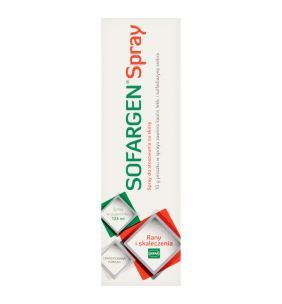 Sofargen, spray, do stosowania n/skórę, 125 ml