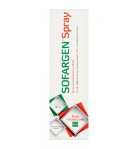 Sofargen, spray, do stosowania na skórę, 125 ml