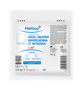 Heltiso, Gaza jałowa bawełniana, 17 nitkowa, 1 m2