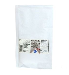 Magnezu siarczan (Magnesium sulfas), proszek do sporządzania roztworu, 50 g (Hasco)
