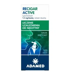 Recigar Active, 1,5 mg/dawkę, roztw.doust.,100 dawek (1poj.)