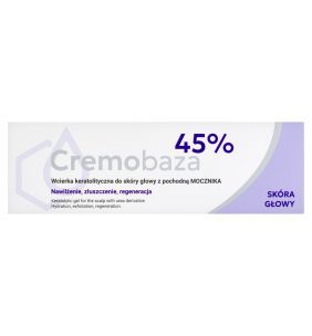 Cremobaza 45%,wcierka,keratolityczna do skóry głowy,30 g