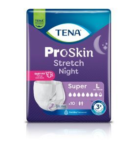 Tena Stretch ProSkin Super Night,piel-m,rozm.L,10szt(761204)