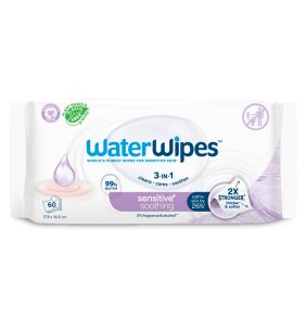 Water Wipes Soothing Clean, chusteczki nawilżane dla dzieci, 60 szt.