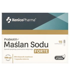 ProbiotiX+ Maślan Sodu Forte, kaps., 15 szt