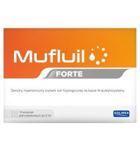 Mufluil Forte, roztw., do nebulizacji, 5 ml, 10 amp