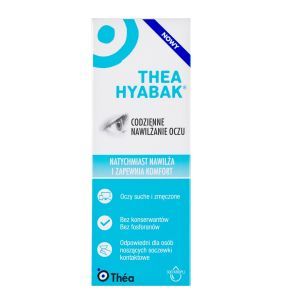 TheaHyabak, krople do oczu, nawilżające, 10 ml