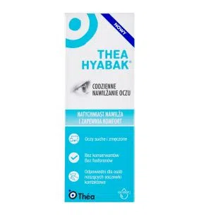 TheaHyabak, krople do oczu, nawilżające, 10 ml