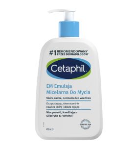 Cetaphil EM, emulsja micelarna do mycia, 473 ml