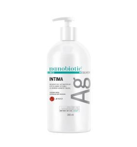 Nanobiotic Med Silver Intima Pielęgnacyjny antybakteryjny płyn do higieny intymnej 300 ml