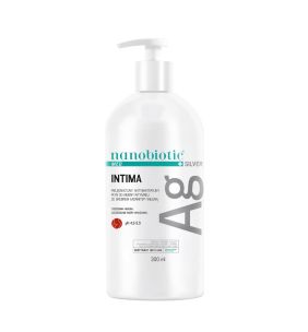 Nanobiotic Med Silver Intima Pielęgnacyjny antybakteryjny płyn do higieny intymnej 300 ml