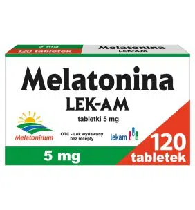Melatonina Lek-AM, 5 mg, tabletki,120 szt