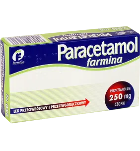 Paracetamol Farmina, 250 mg, czopki, 10 szt.