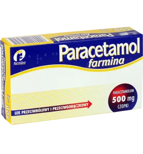 Paracetamol Farmina, 500 mg, czopki, 10 szt.