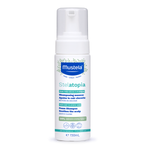 Mustela Stelatopia, szampon w piance, 150 ml