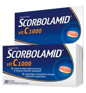 Scorbolamid vit. C 1000, tabletki, 30 szt.