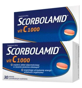 Scorbolamid vit. C 1000, tabletki, 30 szt.