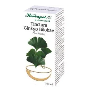Tinct. Ginkgo bilobae Herbapol w Krakowie,plyn doust.,100ml