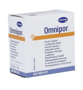 Przylepiec Omnipor, 5 m x 2,5 cm, 1 szt.