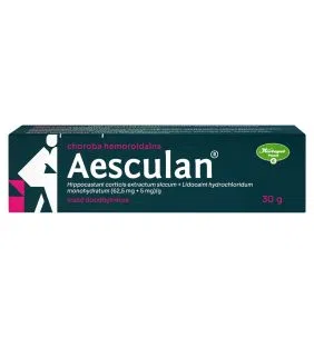 Aesculan, maść doodbytnicza, 30 g