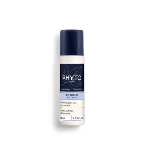 Phyto Softness, szampon suchy z prebiotykami do każdego rodzaju włosów, 75ml