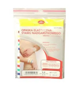 Pani Teresa Opaska elastyczna stawu nadgarstkowego, krótka, rozmiar M, 2 szt.