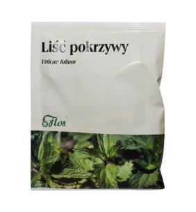 Liść pokrzywy, zioło pojedyncze, 50 g (Flos)