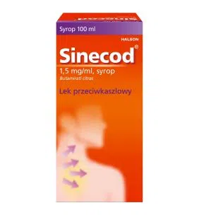 Sinecod, 1,5 mg/ml, syrop, 100 ml