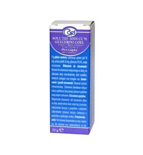 Solutio Iodi Cum Glycerini Coel (Plyn Lugola),plyn n/sk.,20g