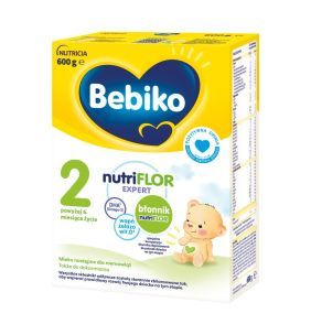 Bebiko 2 NUTRIflor Expert, mleko następne dla niemowląt, 6 m+, 600 g