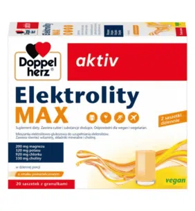 Doppelherz Aktiv Elektrolity MAX, granulki, 20 sasz.