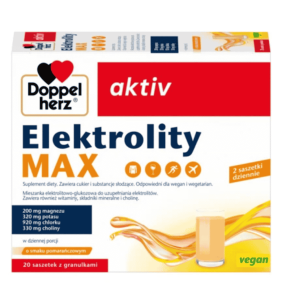 Doppelherz Aktiv Elektrolity MAX, granulki, 20 sasz.