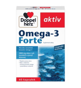 Doppelherz Aktiv Omega-3 Forte, kapsułki, 30 szt
