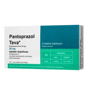 Pantoprazol Teva, 20mg,tabl.dojelit,(i.row),Delf,Wegry,14szt