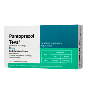 Pantoprazol Teva, 20mg,tabl.dojelit,(i.row),Delf,Wegry,14szt