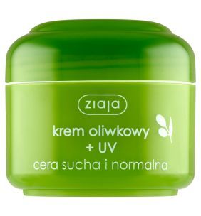 Ziaja, krem oliwkowy + UV, cera sucha i normalna, 50 ml