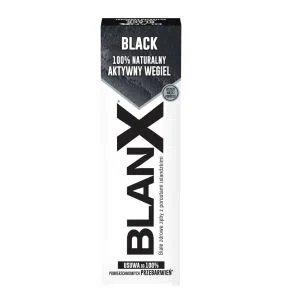 Blanx Black, pasta do zebow, wybielajaca, 75 ml