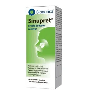 Sinupret, krople, 100 ml