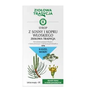 Ziołowa Tradycja Syrop z sosny i kopru włoskiego, syrop, 125 g