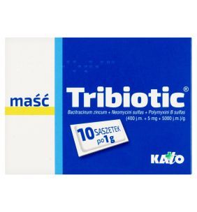 Tribiotic, maść, 1 g, 10 saszetek