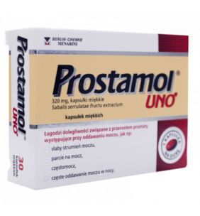 Prostamol Uno, kapsułki miękkie, 320 mg, 30 szt.