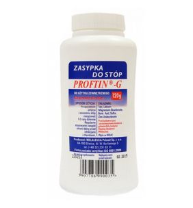 Proftin-G, zasypka do stop, 120 g