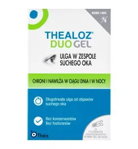 Thealoz Duo Gel, żel płynny do oczu, 0,4 g x 30 szt.